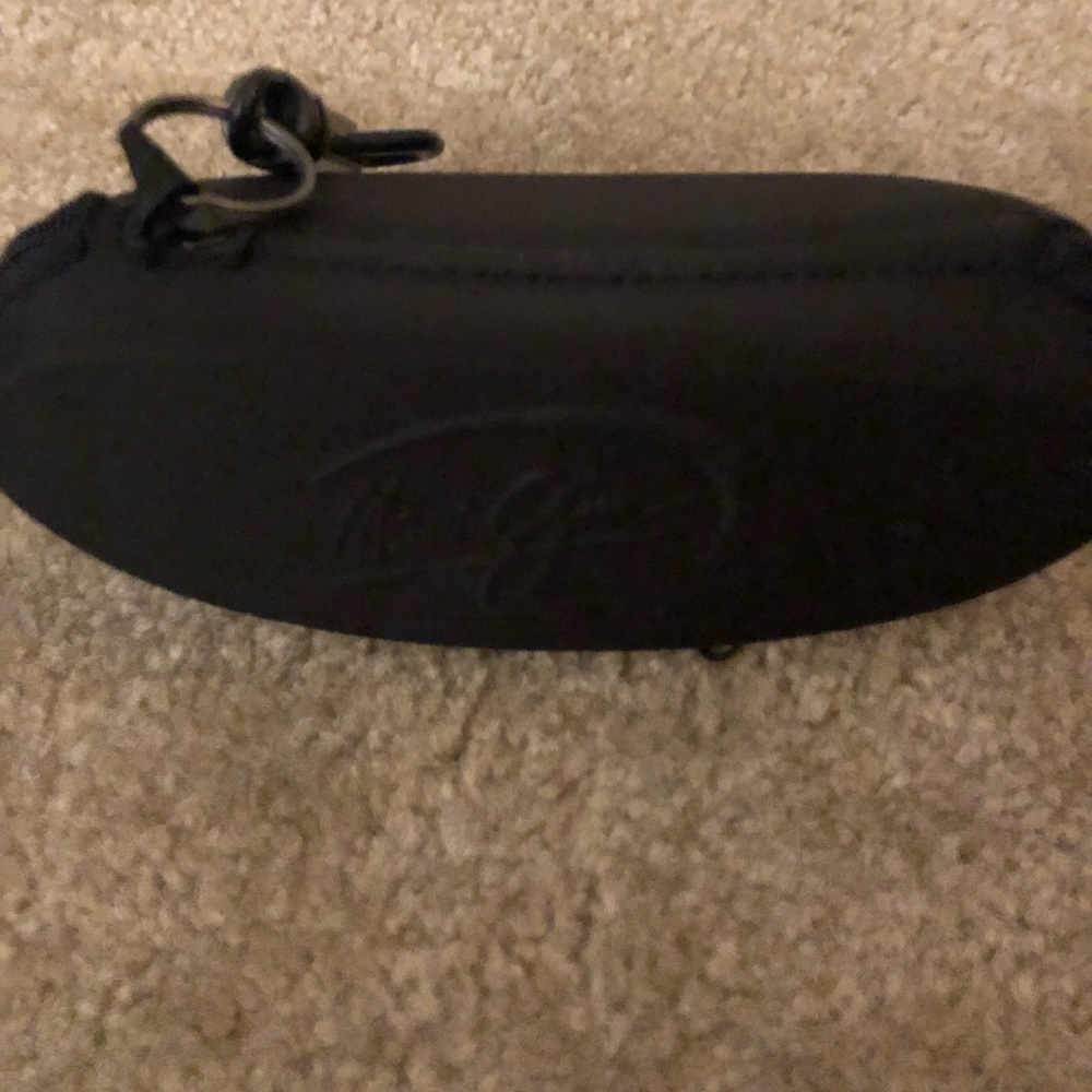 Maui Jim Sport polarized rimless wrap sunglasses
